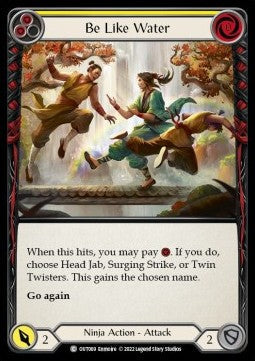 Be Like Water (Yellow) [OUT069] (Outsiders) Rainbow Foil