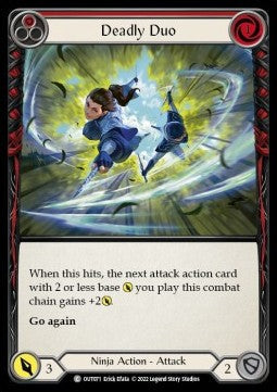 Deadly Duo (Red) [OUT071] (Outsiders) Rainbow Foil