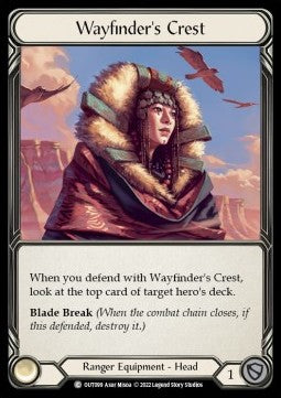 Wayfinder's Crest [OUT099] (Outsiders) Rainbow Foil