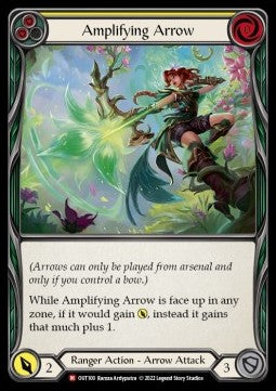 Amplifying Arrow [OUT100] (Outsiders) Rainbow Foil