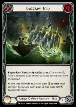 Buzzsaw Trap [OUT102] (Outsiders) Rainbow Foil