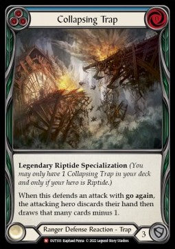 Collapsing Trap [OUT103] (Outsiders) Rainbow Foil