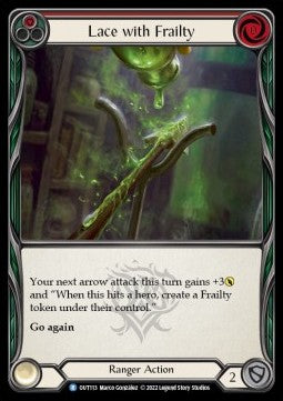 Lace with Frailty [OUT113] (Outsiders) Rainbow Foil