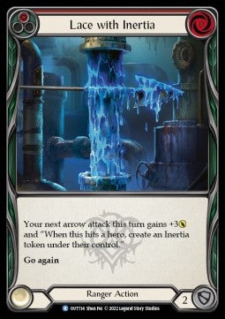 Lace with Inertia [OUT114] (Outsiders) Rainbow Foil