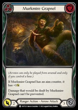 Murkmire Grapnel (Blue) [OUT123] (Outsiders) Rainbow Foil