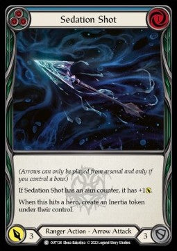Sedation Shot (Blue) [OUT126] (Outsiders) Rainbow Foil