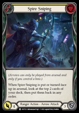 Spire Sniping (Yellow) [OUT131] (Outsiders) Regular