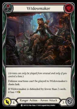 Widowmaker (Red) [OUT133] (Outsiders) Rainbow Foil