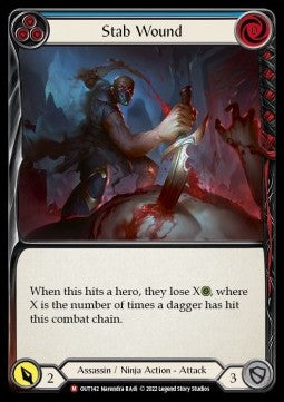 Stab Wound [OUT142] (Outsiders) Rainbow Foil