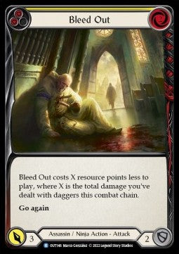 Bleed Out (Yellow) [OUT146] (Outsiders) Regular