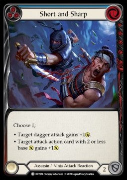 Short and Sharp (Blue) [OUT156] (Outsiders) Regular