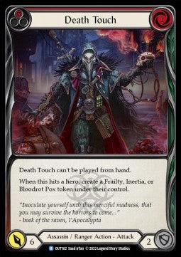Death Touch (Red) [OUT162] (Outsiders) Rainbow Foil