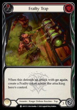 Frailty Trap [OUT172] (Outsiders) Rainbow Foil