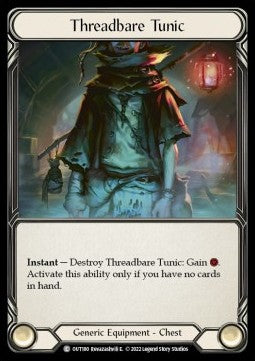 Threadbare Tunic [OUT180] (Outsiders) Cold Foil
