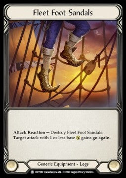 Fleet Foot Sandals [OUT182] (Outsiders) Rainbow Foil