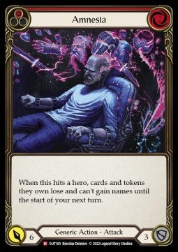 Amnesia [OUT183] (Outsiders) Rainbow Foil