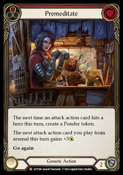 Premeditate [OUT188] (Outsiders) Rainbow Foil