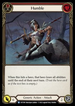 Humble (Red) [OUT189] (Outsiders) Rainbow Foil