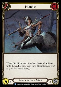 Humble (Yellow) [OUT190] (Outsiders) Rainbow Foil