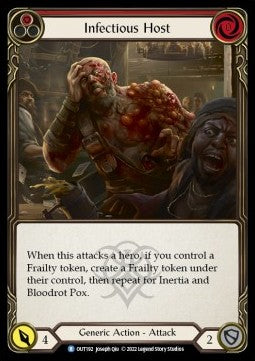 Infectious Host (Red) [OUT192] (Outsiders) Rainbow Foil