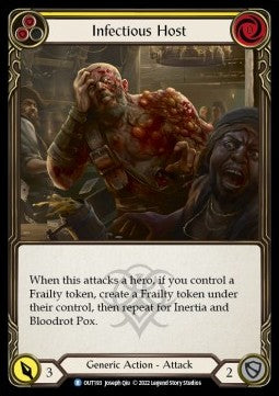 Infectious Host (Yellow) [OUT193] (Outsiders) Rainbow Foil