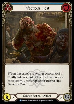 Infectious Host (Blue) [OUT194] (Outsiders) Regular