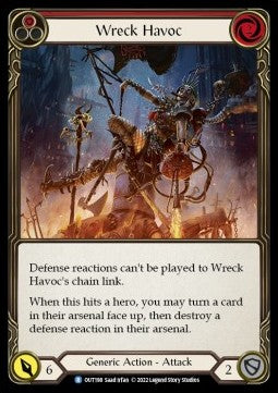 Wreck Havoc (Red) [OUT198] (Outsiders) Rainbow Foil