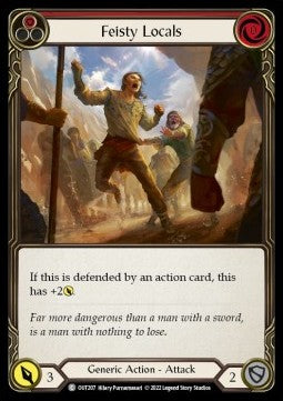 Feisty Locals (Red) [OUT207] (Outsiders) Rainbow Foil