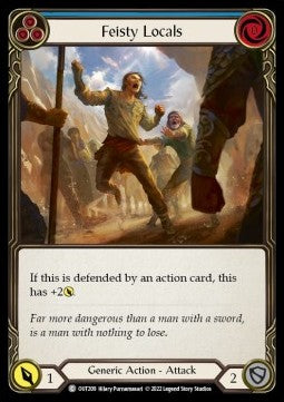 Feisty Locals (Blue) [OUT209] (Outsiders) Rainbow Foil