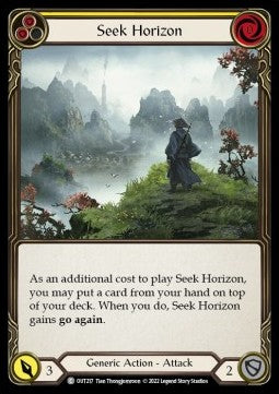 Seek Horizon (Yellow) [OUT217] (Outsiders) Regular