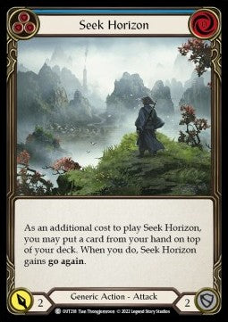 Seek Horizon (Blue) [OUT218] (Outsiders) Regular