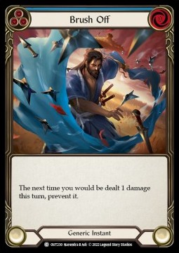 Brush Off (Blue) [OUT230] (Outsiders) Regular