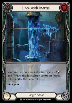 Lace with Inertia (Extended Art) [LGS135] (LGS Promos) Rainbow Foil