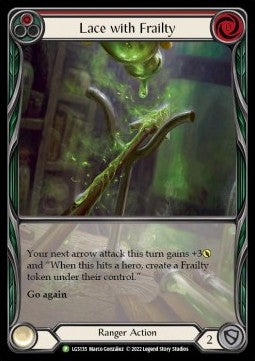 Lace with Frailty (Extended Art) [LGS136] (LGS Promos) Rainbow Foil