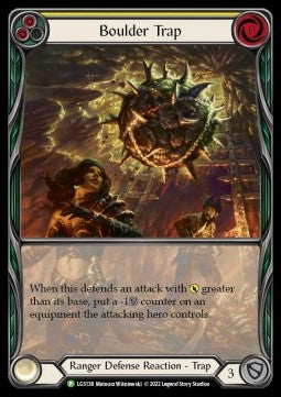 Boulder Trap (Extended Art) [LGS138] (LGS Promos) Rainbow Foil