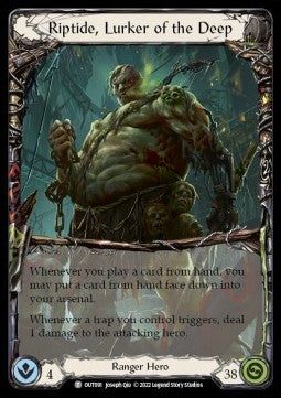 Riptide, Lurker of the Deep // Ponder [OUT091237] (Outsiders) Regular