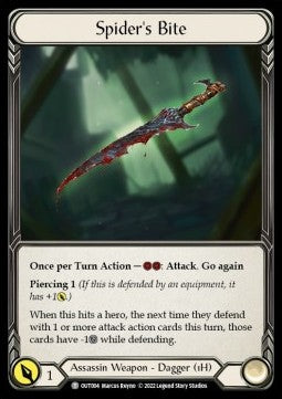 Spider's Bite // Inertia [OUT004236] (Outsiders) Regular