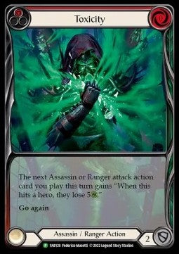 Toxicity (Red) (Extended Art) [FAB128] (FAB Promos) Rainbow Foil