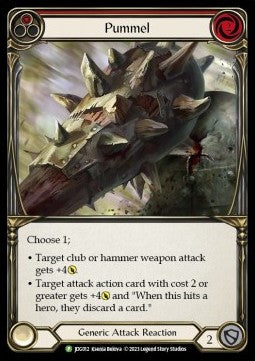 Pummel (Red) [JDG012] (Judge Promos) Cold Foil
