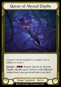 Quiver of Abyssal Depths [FAB126] (FAB Promos) Gold Cold Foil