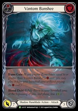 Vantom Banshee (Red) (Extended Art) [LGS157] (LGS Promos) Rainbow Foil