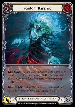 Vantom Banshee (Yellow) (Extended Art) [LGS158] (LGS Promos) Rainbow Foil