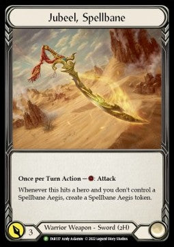 Jubeel, Spellbane [FAB137] (FAB Promos) Cold Foil