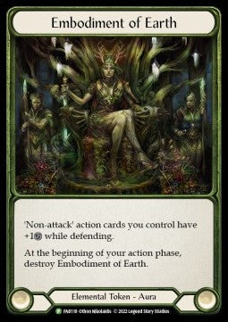 Embodiment of Earth [FAB118] (FAB Promos) Cold Foil