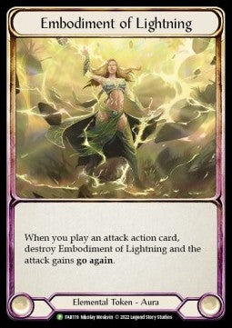 Embodiment of Lightning [FAB119] (FAB Promos) Cold Foil