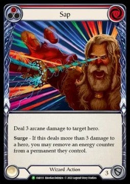 Sap (Red) [FAB115] (FAB Promos) Rainbow Foil