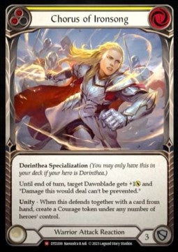 Chorus of Ironsong [DTD208] (Dusk till Dawn) Regular