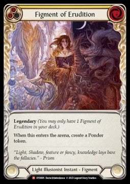 Figment of Erudition // Suraya, Archangel of Erudition [DTD005] (Dusk till Dawn) Regular