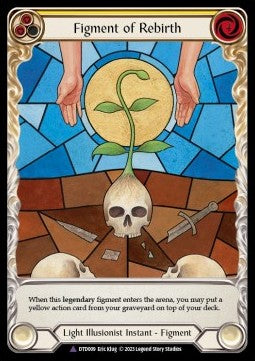 Figment of Rebirth // Avalon, Archangel of Rebirth (Marvel) [DTD009] (Dusk till Dawn)