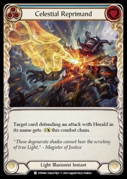 Celestial Reprimand (Blue) [DTD040] (Dusk till Dawn) Regular